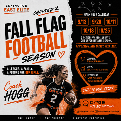 Girl's Flag Football Registration | Coach Hogg (Bengals)