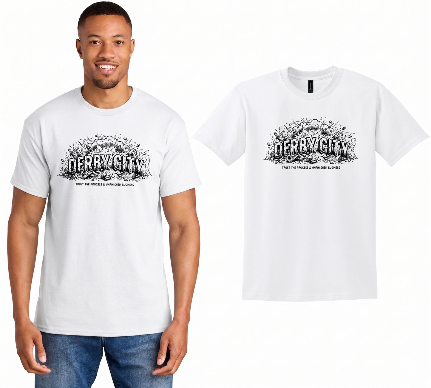 Derby City Dynamite Fan Tee