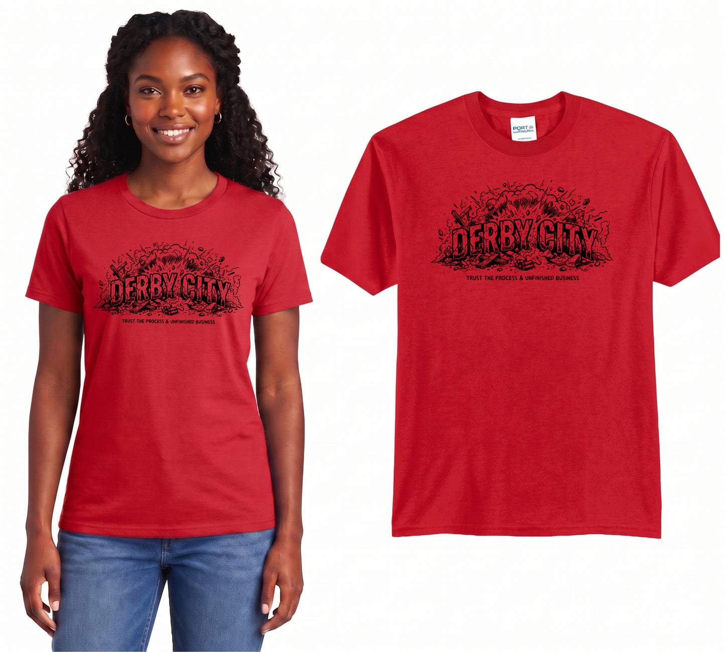 Derby City Dynamite Fan Tee
